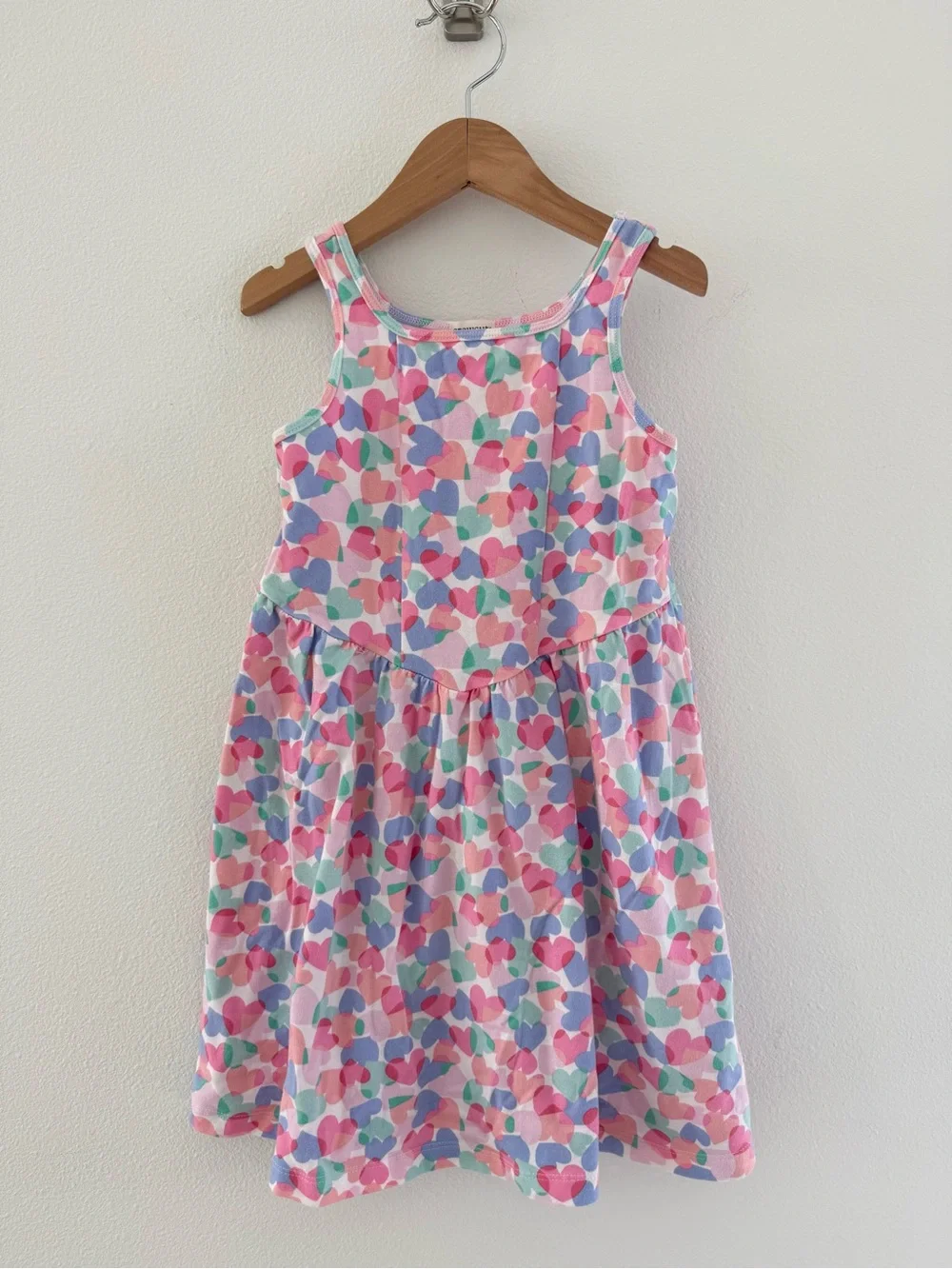 crewcuts heart print cotton dress - Picture 2 of 4